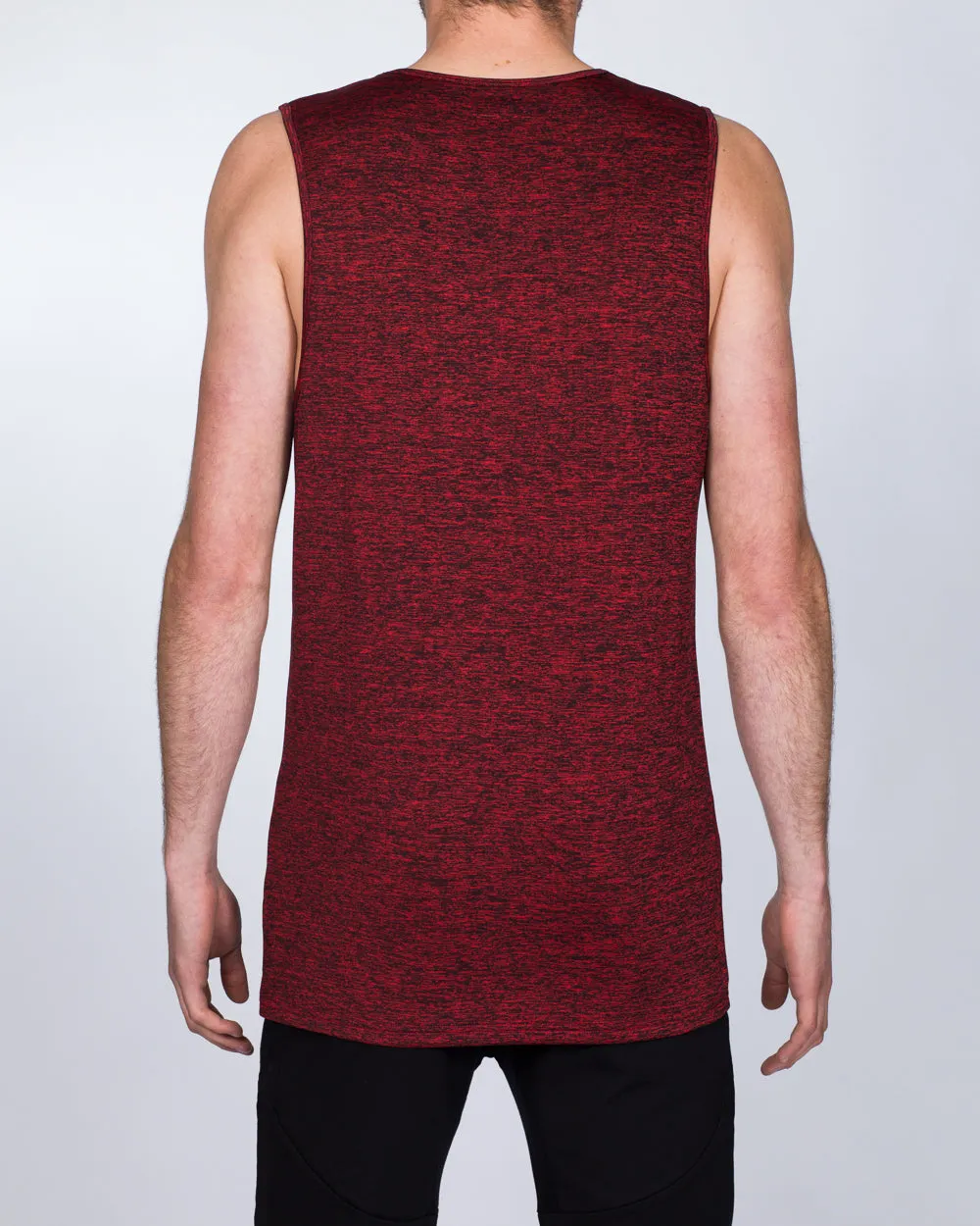 2t Tall Tank Top (burgundy)