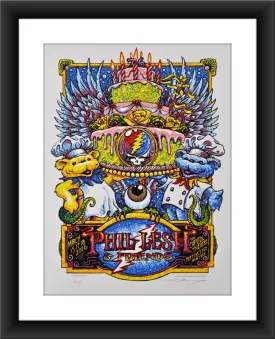 AJ Masthay "Phil Lesh & Friends - Capitol Theatre" Watercolor