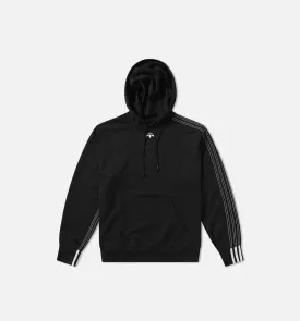 Alexander Wang Collection Jaquard Mens Hoodie - Black/Black