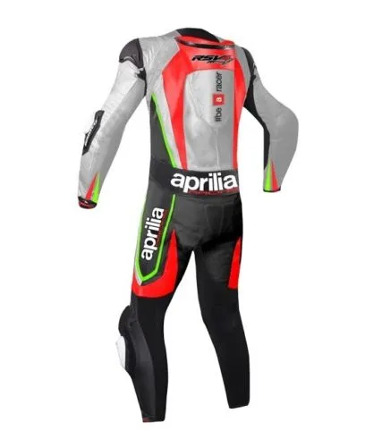 APRILIA MEN MOTORCYCLE LEATHER RACING SUIT