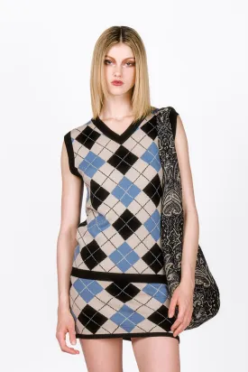 Argyle Knitwear Vest