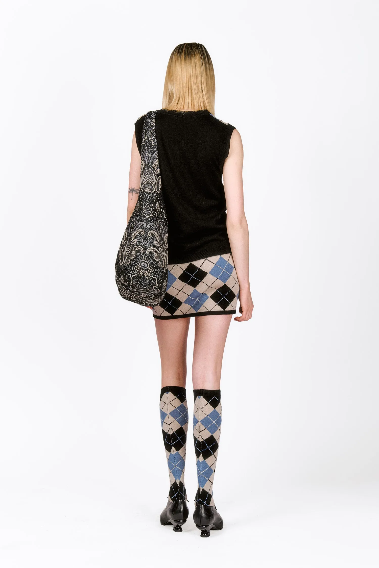 Argyle Knitwear Vest