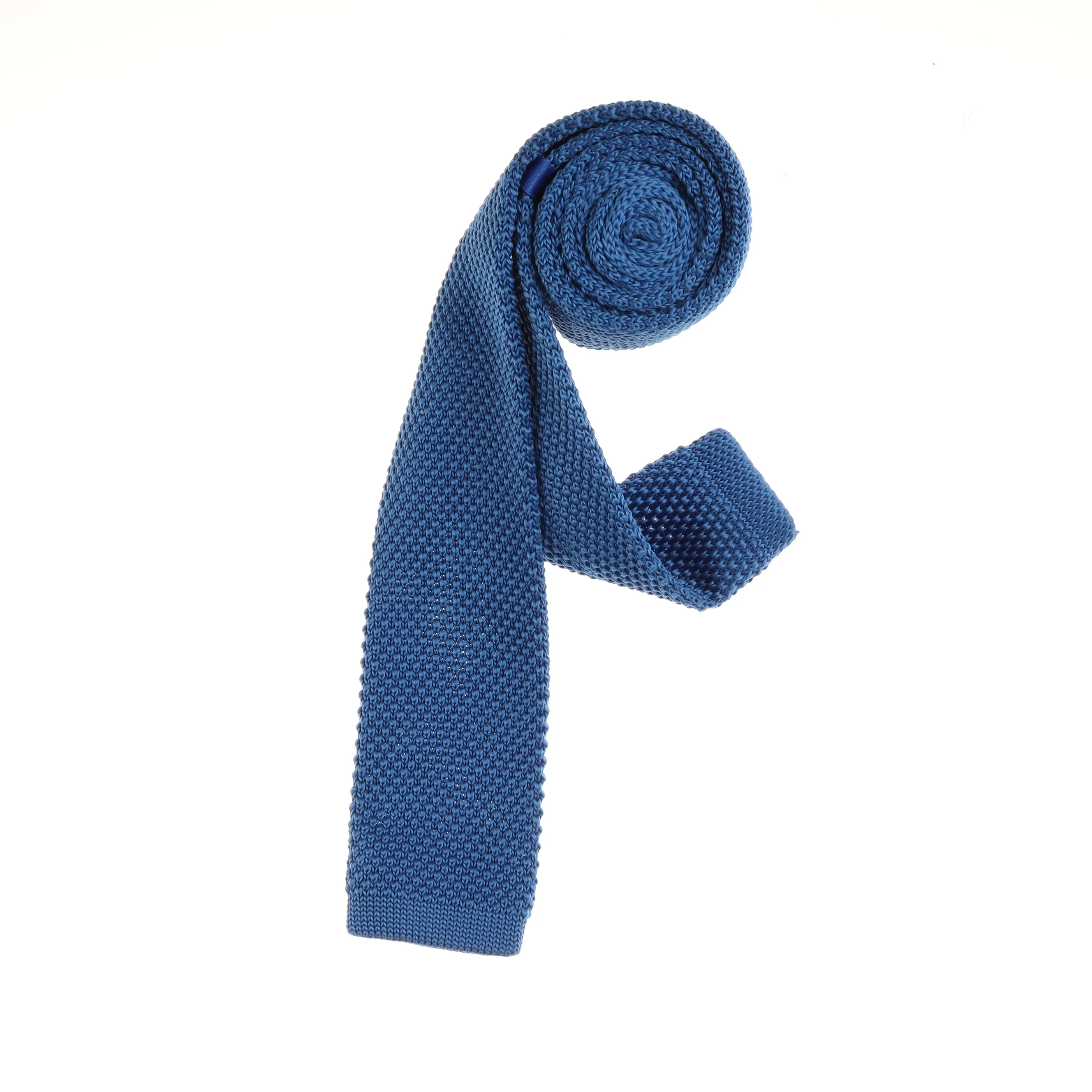 Berry Blue Knit Tie