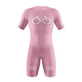 Bike Forever 1.0 Tri-Suit (Pink)