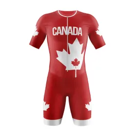 Canada Leaf Tri-Suit (Red)