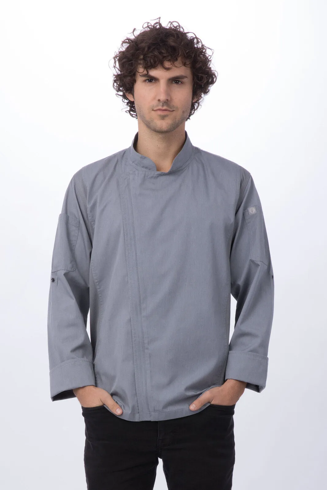 Chef Works Hartford Chef Jacket- Grey