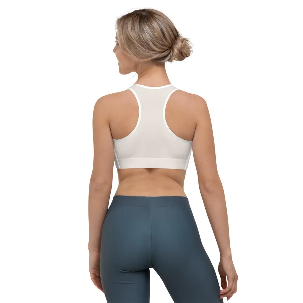 Coco Cream Sports Bra