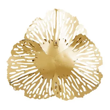 Copy of Metal Art - Gold Metal Glam Flowers Wall Decor - Set of 3 29", 24", 18"H