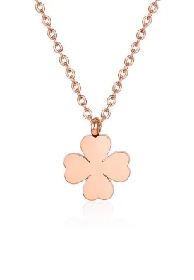 Destiny Dainty Four Leaf Clover Necklace