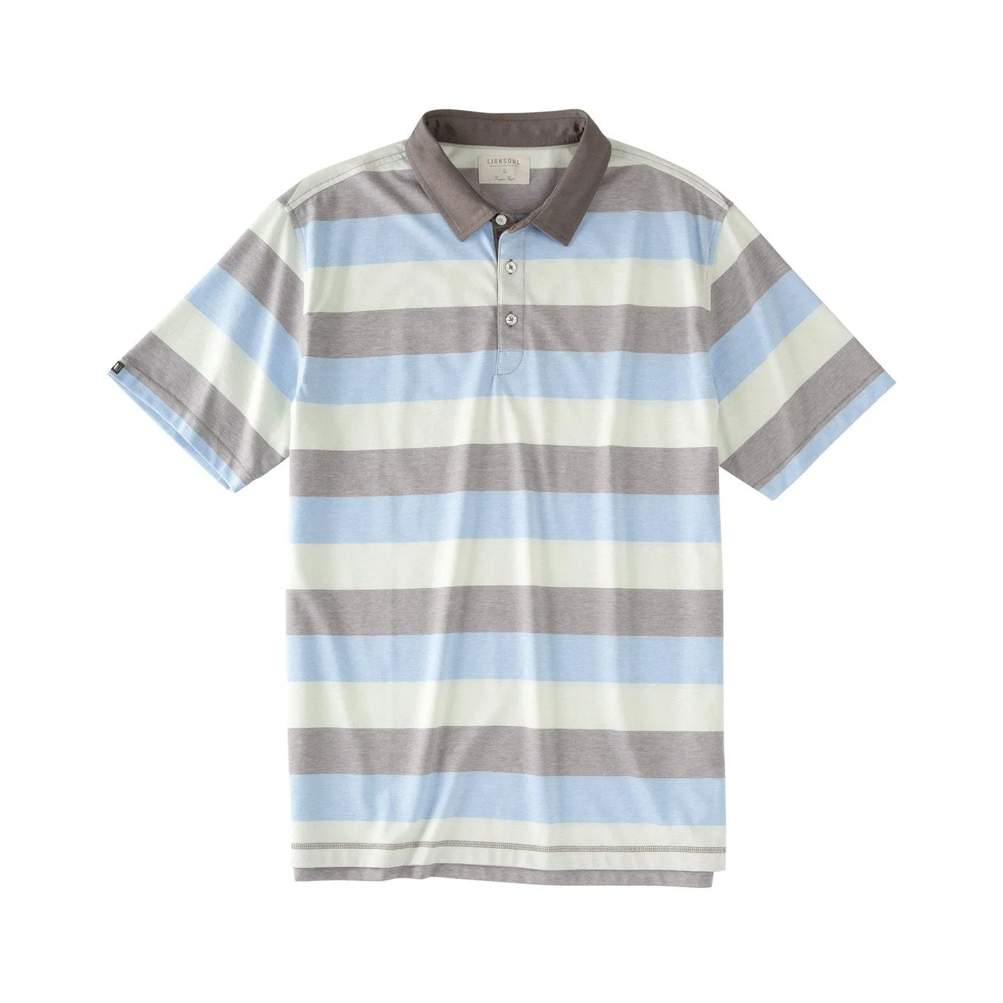 End on End Yarn Dyed Stripe Short Sleeve Shirt