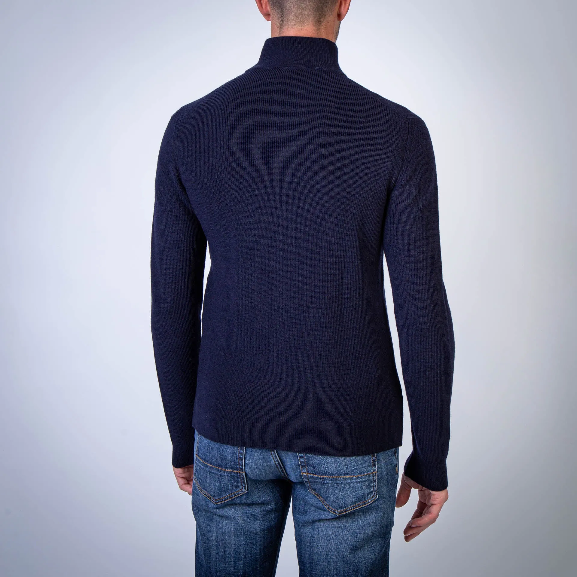 GRP FIRENZE SWEATER TEC 20 1/2 ZIP BLU