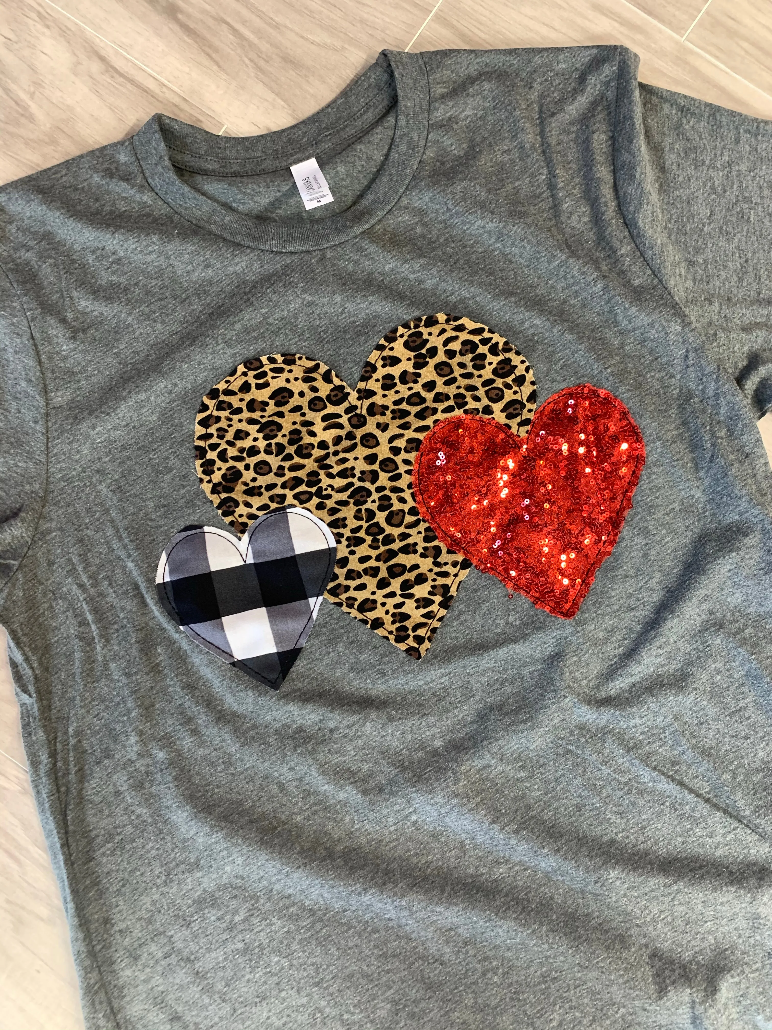 Heart Trio Tee