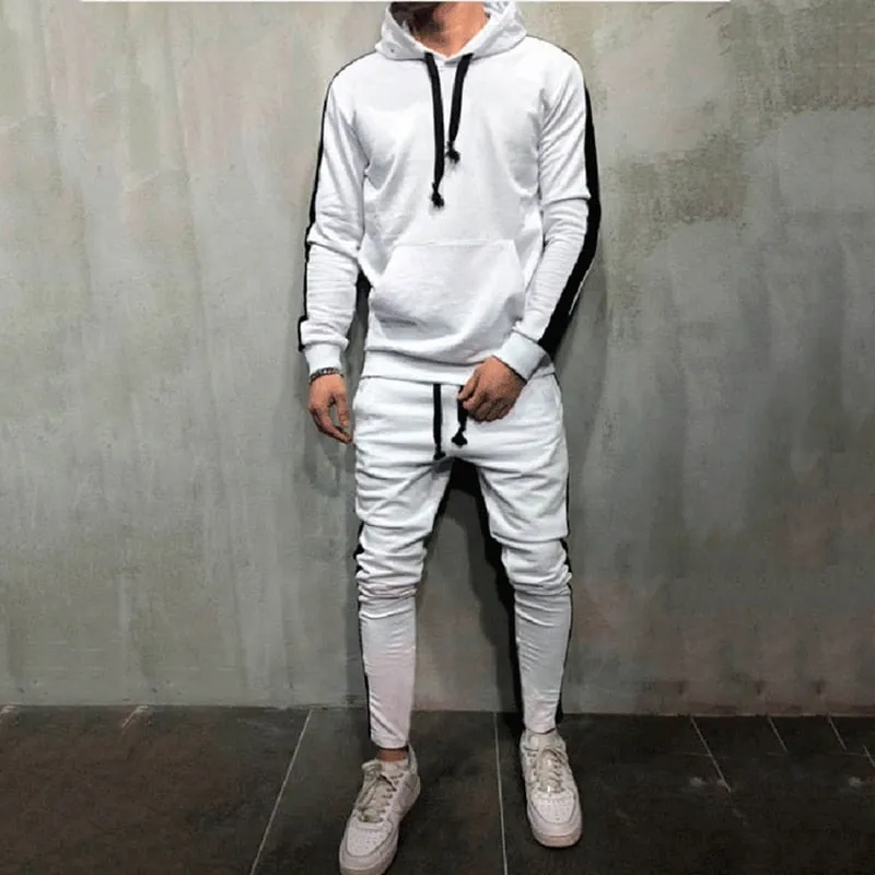 Hoodie Superstar Two Piece Stripe Sweat Suit