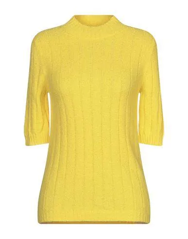 Jil Sander Women Turtleneck Yellow 10 UK