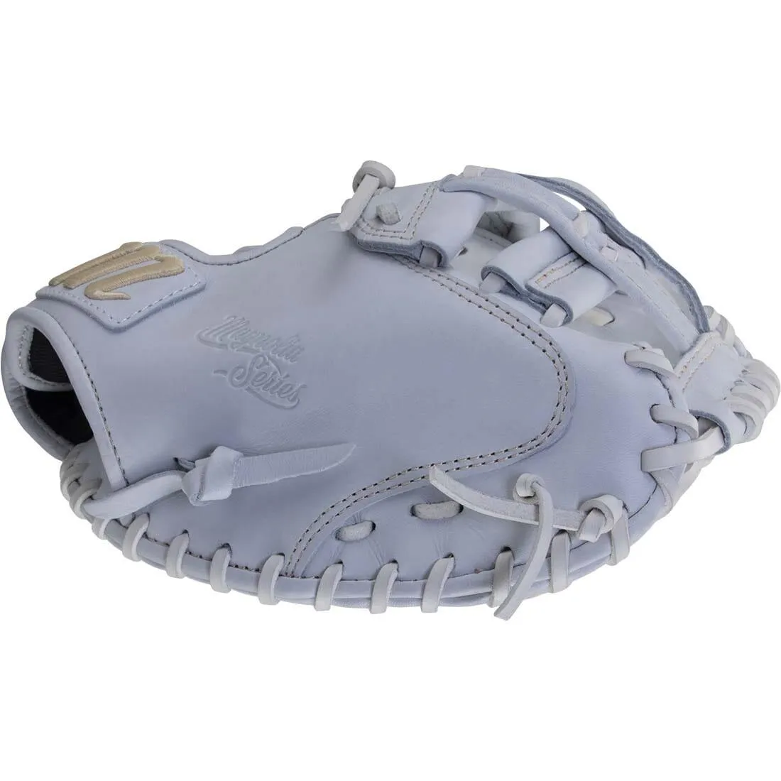 Marucci Magnolia M-Type 240C2 34"  H-Web Fastpitch Catcher's Mitt: MFGMGM240C2FP-W