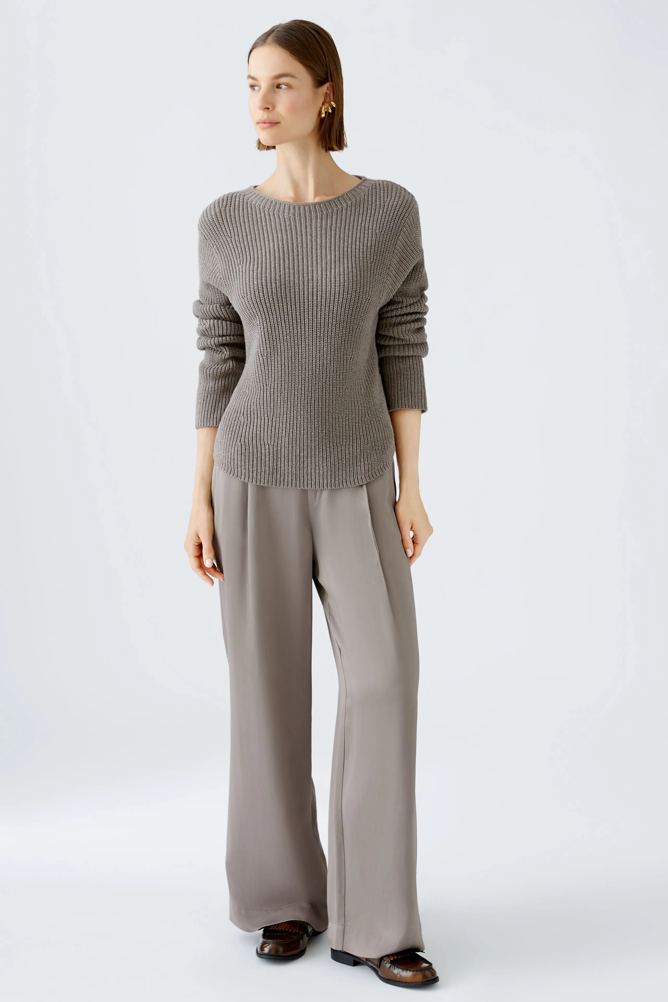 Oui - Button Knit