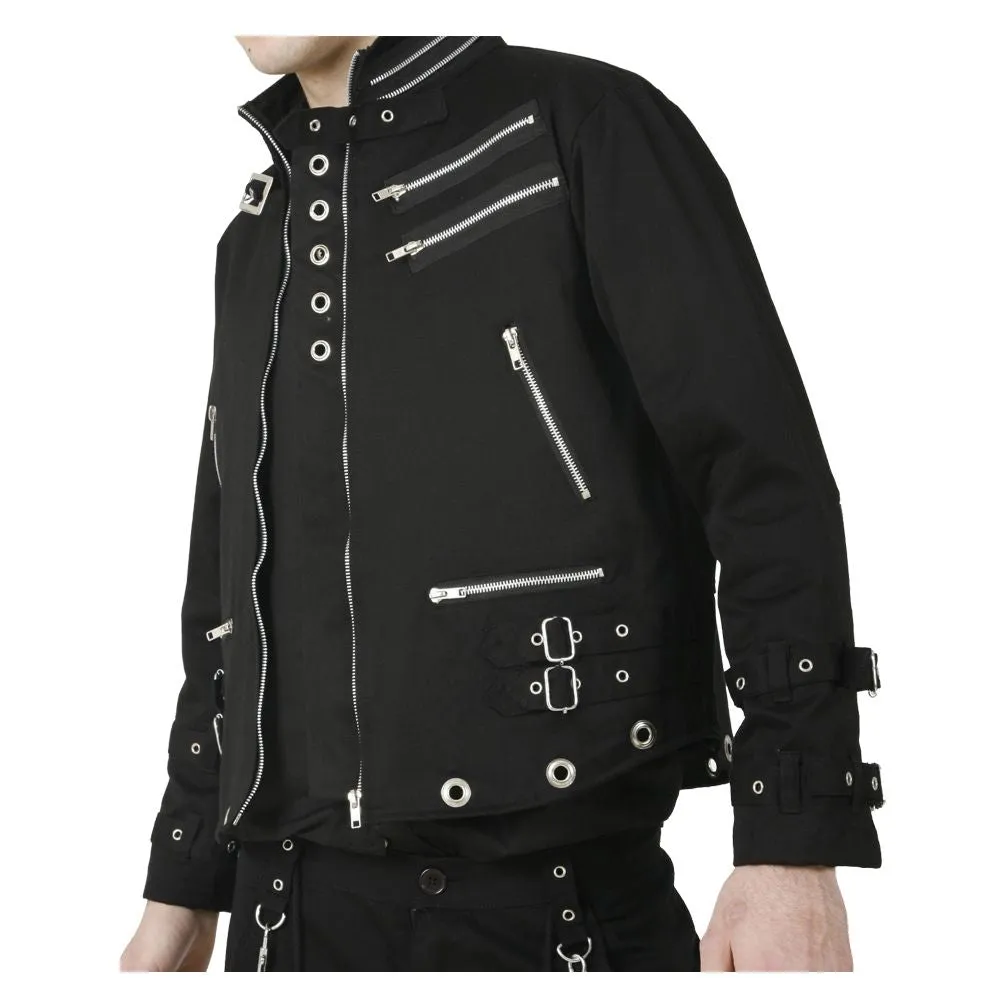 Punk Eyelet Goth Jacket