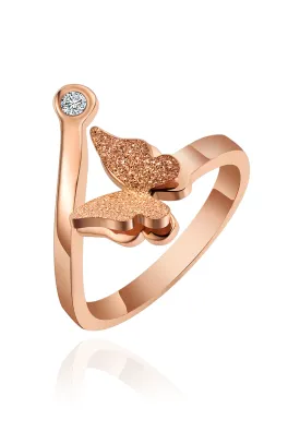 Queen Alexandra Butterfly Adjustable Ring