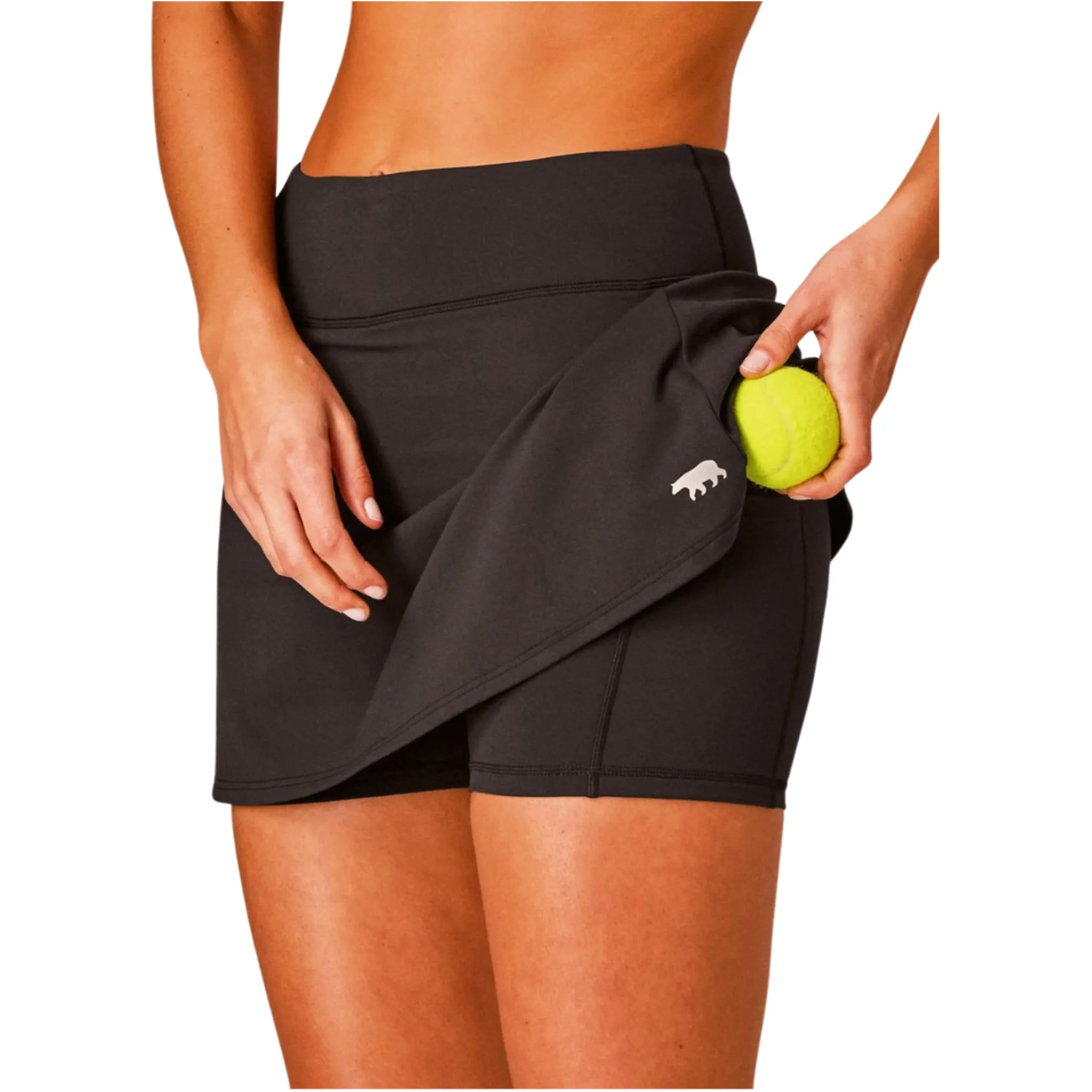 Running Bare 2-in-1 Tennis Club Womens Skirt