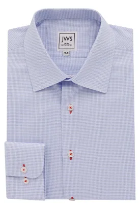 Sky Blue  Micro Dobby weave Non Iron Egyptian Cotton Dress Shirt