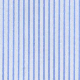 Sky Blue Stripe on White Classic Custom Shirt 100c 70*70 San062a