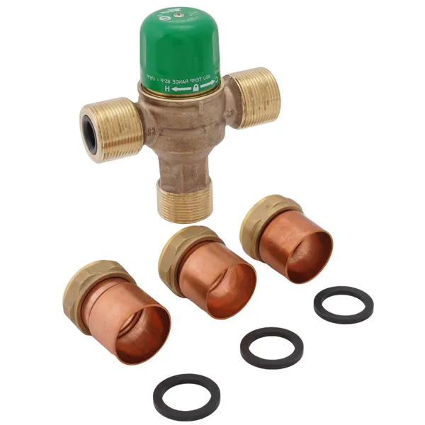 Taco 5124-C2 1" Sweat Mixing Valve (Low Lead)