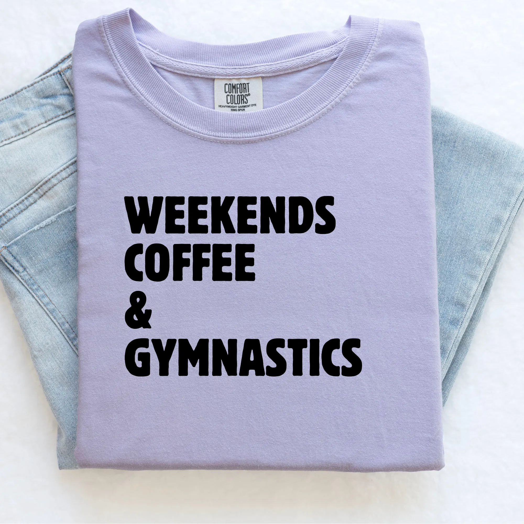 Weekends Coffee & Gymnastics Shirt