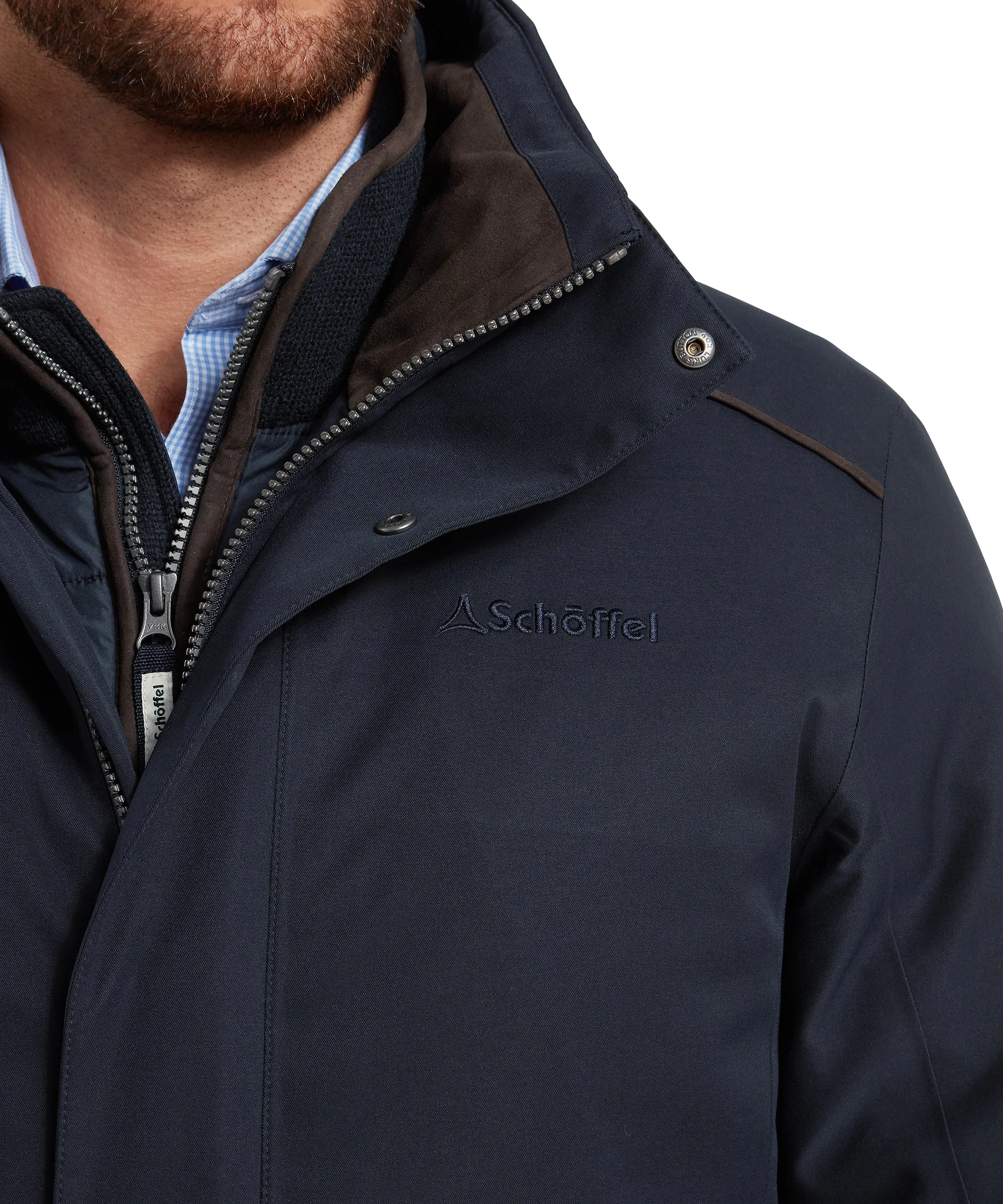 Whitton Waterproof Coat - Navy