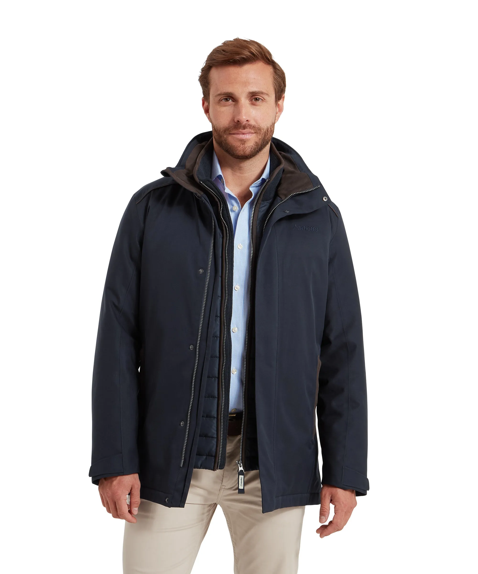 Whitton Waterproof Coat - Navy