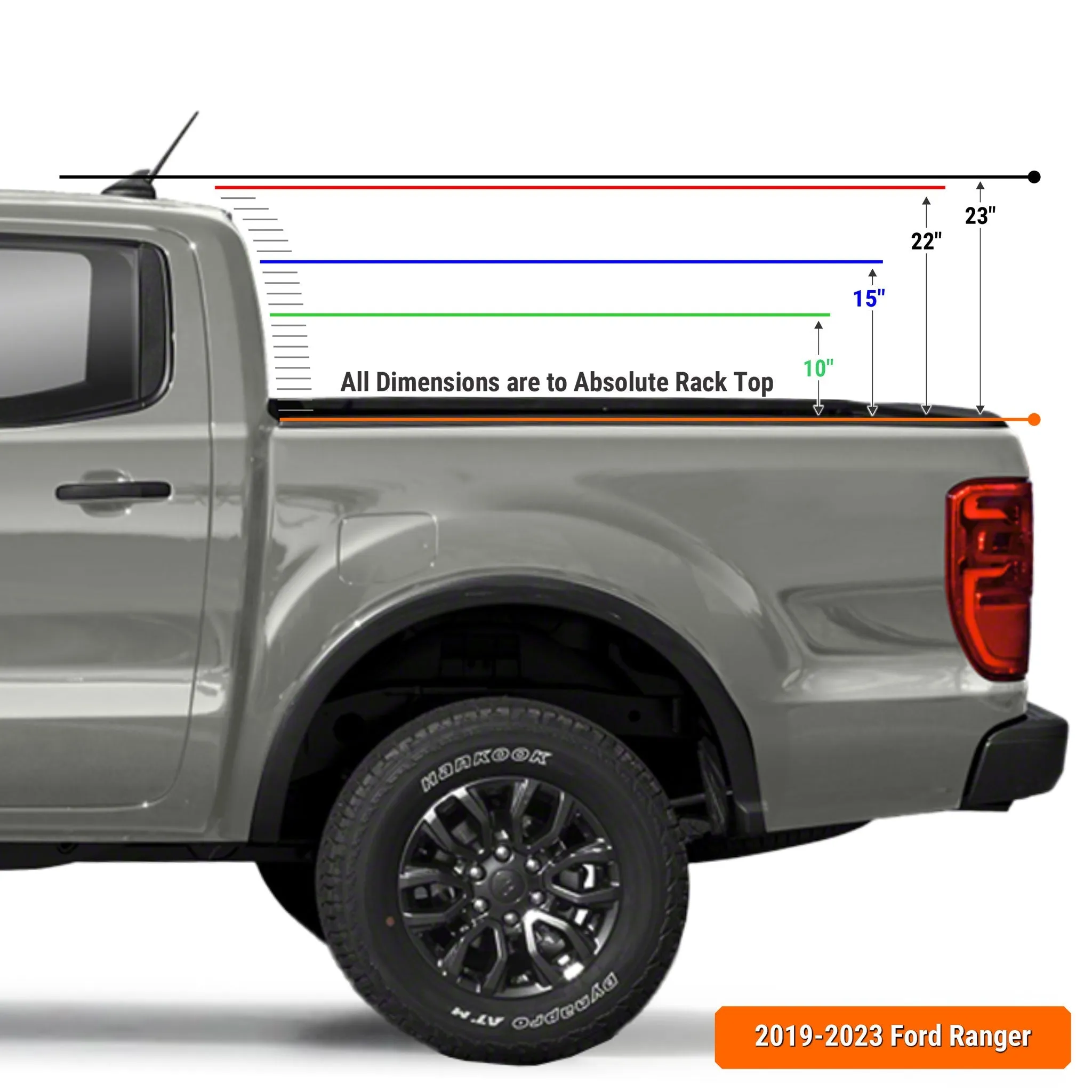 XTR1 Build-Your-Own Bed Rack - Ford Ranger