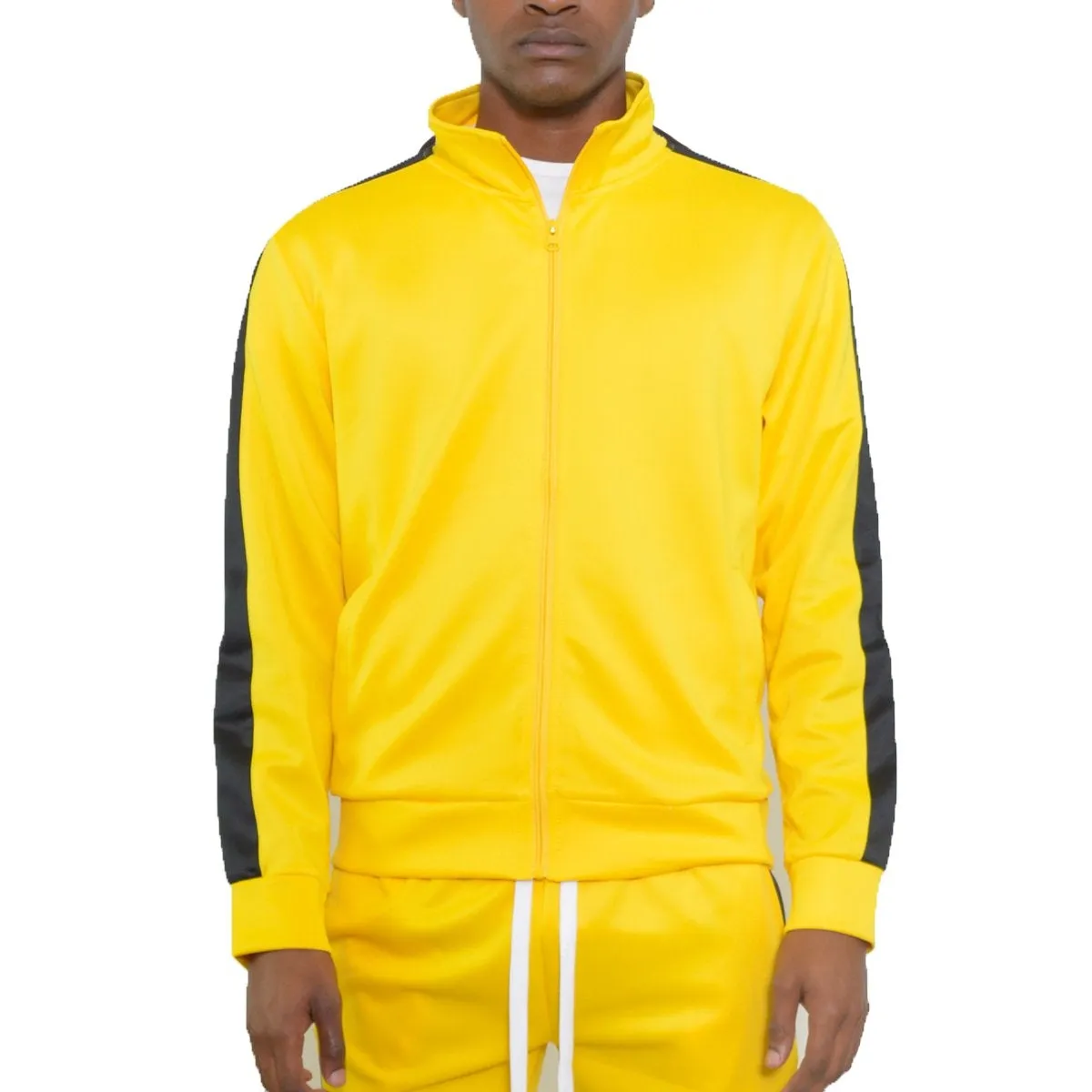 Yellow Stripe Track Jacket